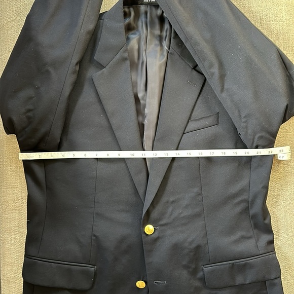 Chaps Navy Blazer — 42L - Picture 5 of 7